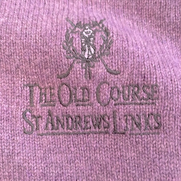 St.Andrews Links Old Course wool vest sweater -L - Picture 4 of 8